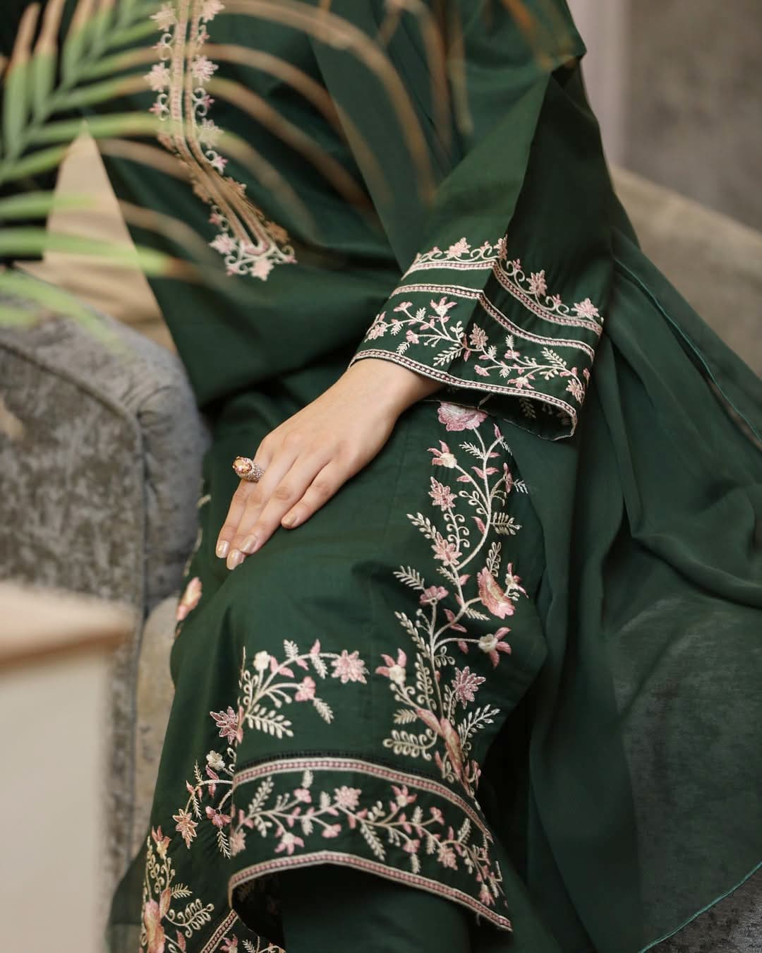 AADAB-E-PAK EMBROIDERED 2PC STICHED
