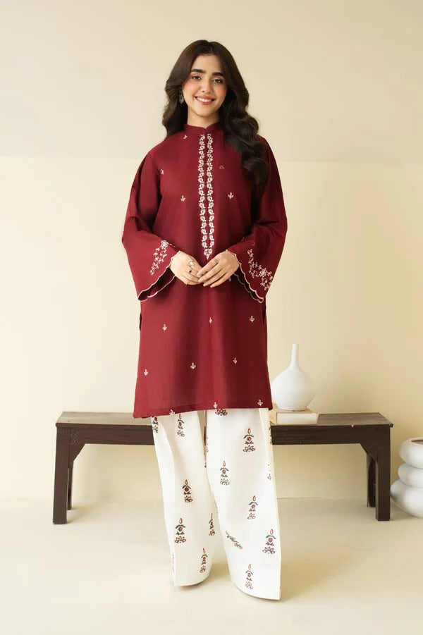 ARZO 2PC EMBROIDERY(  FARAHI SHALWAR)