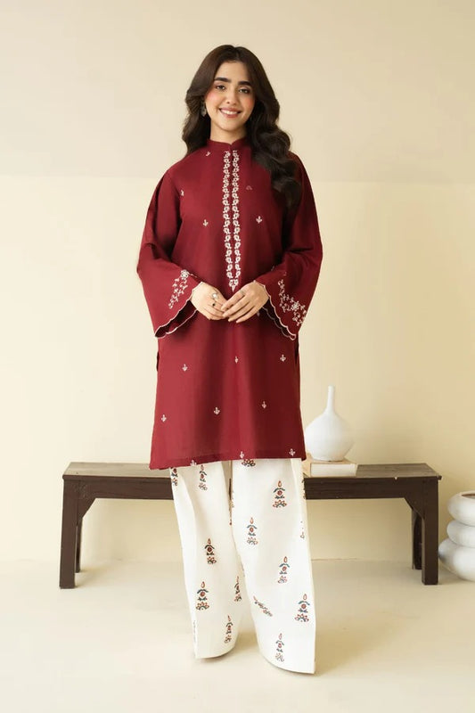 ARZO 2PC EMBROIDERY(  FARAHI SHALWAR)