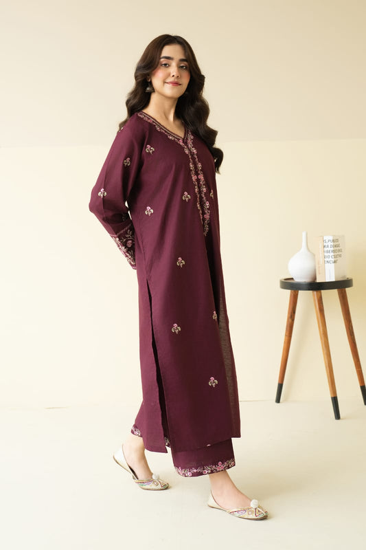 MULBERRY EMBROIDERY 2PC