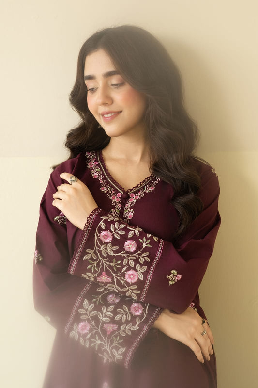 MULBERRY EMBROIDERY 2PC