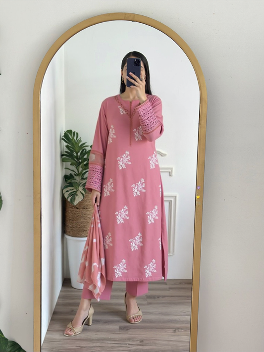 HORIYA EMB 2pc CO-ORD SET