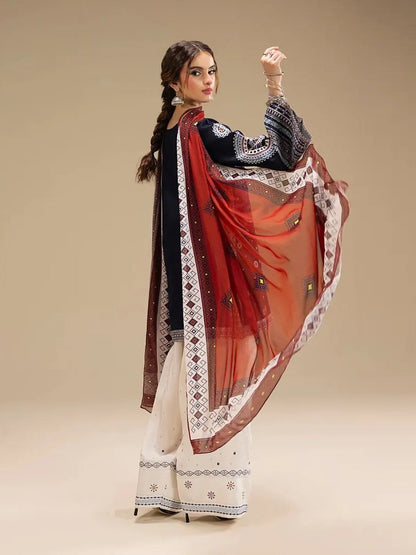 Rangreza – Heavy Embroidered 3-Piece Suit (Stitched)