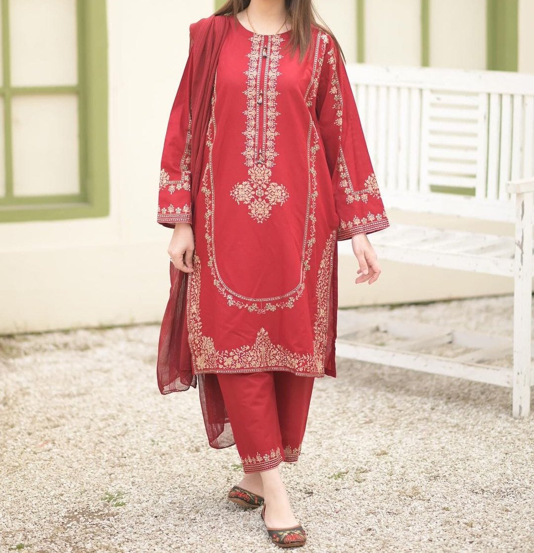 Afgan Jalebi Sequence Work Embroidery 2Pc