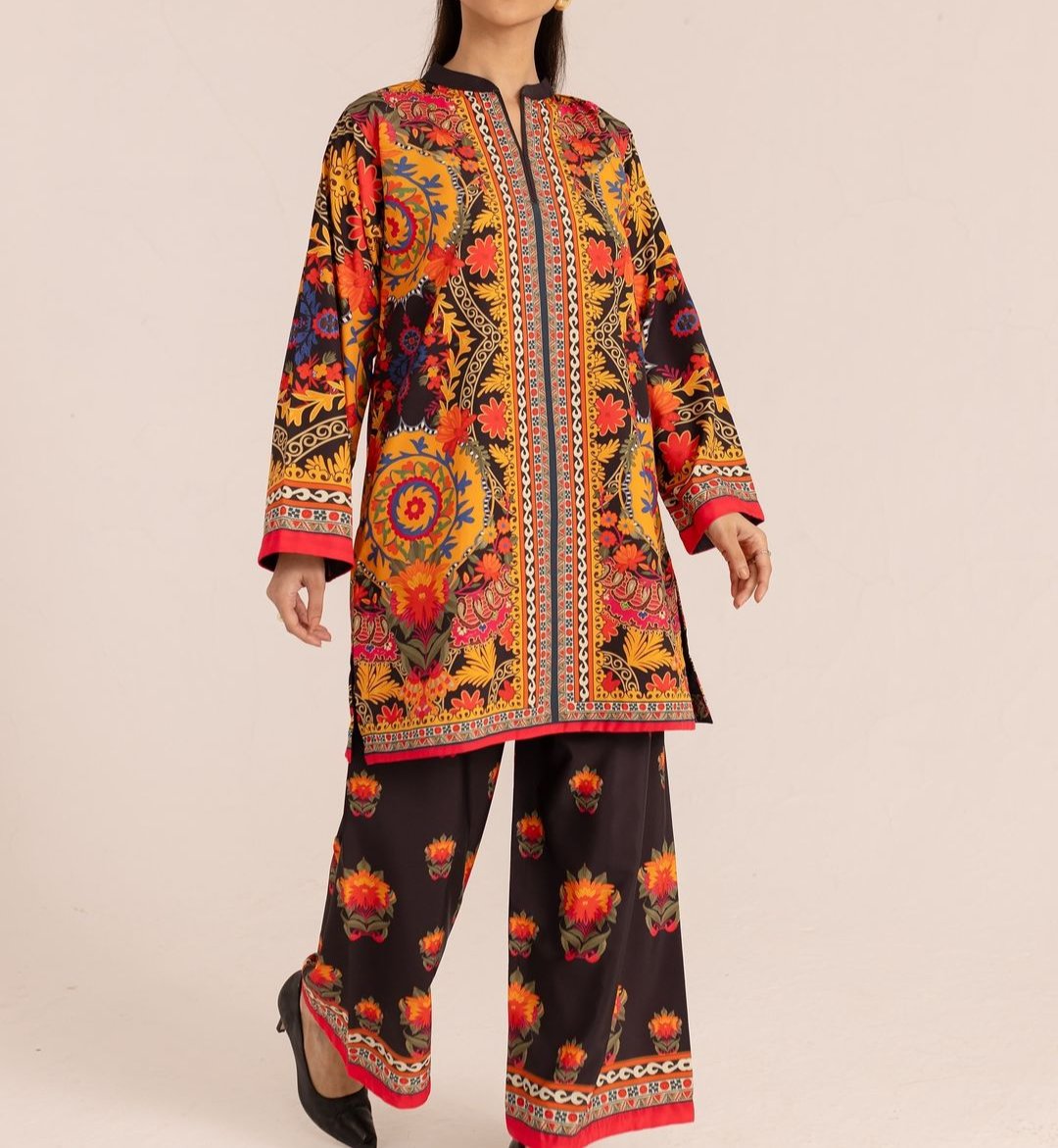 Mishal Co-Ords  Digital Printed 2Pc