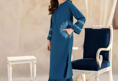CHICK Ella POCKET  Premium Embroidery Stitched 2pc