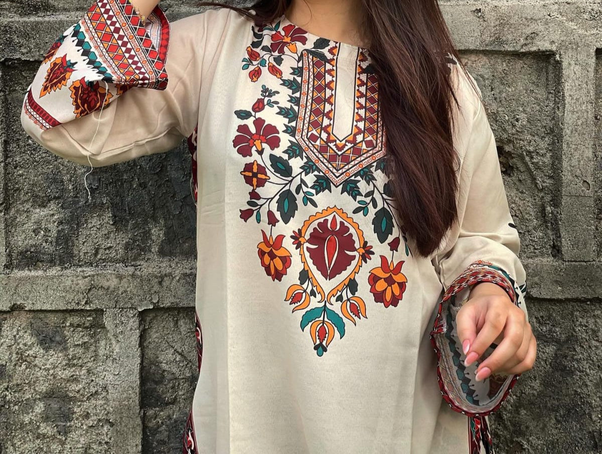 MEERAB  CO-ORS SET DIGITAL PRINT