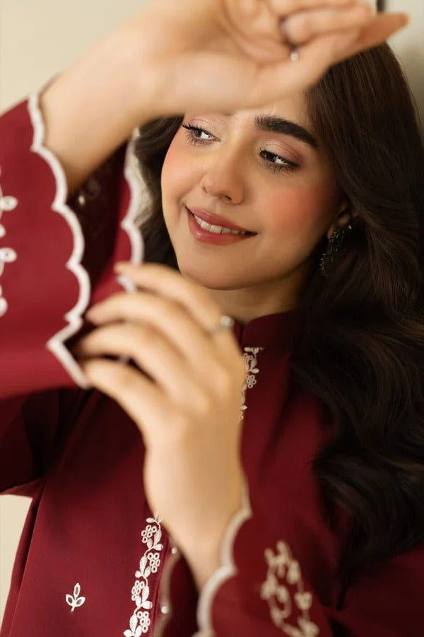 ARZO 2PC EMBROIDERY(  FARAHI SHALWAR)