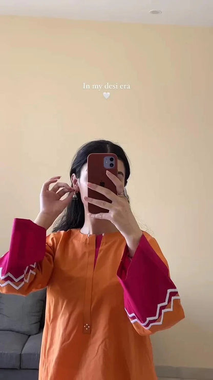 FARWA CORD SET(ORANGE)