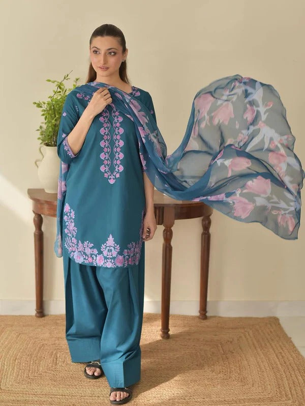 EZMA 3PC ( FARSHI SHALWAR )