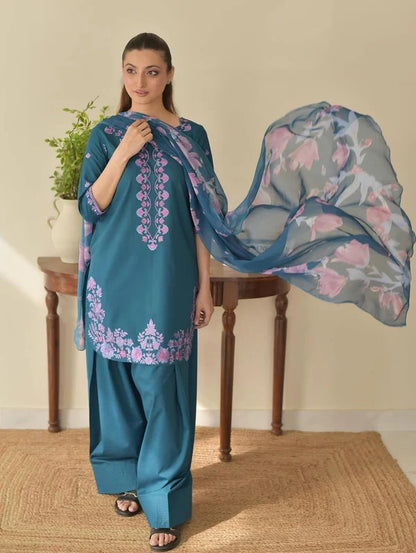 EZMA 3PC ( FARSHI SHALWAR )