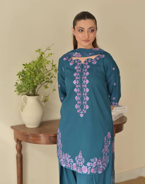 EZMA 3PC ( FARSHI SHALWAR )