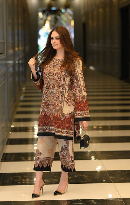 MEERAL CO-ORD SET 2PC DIGITAL PRINT
