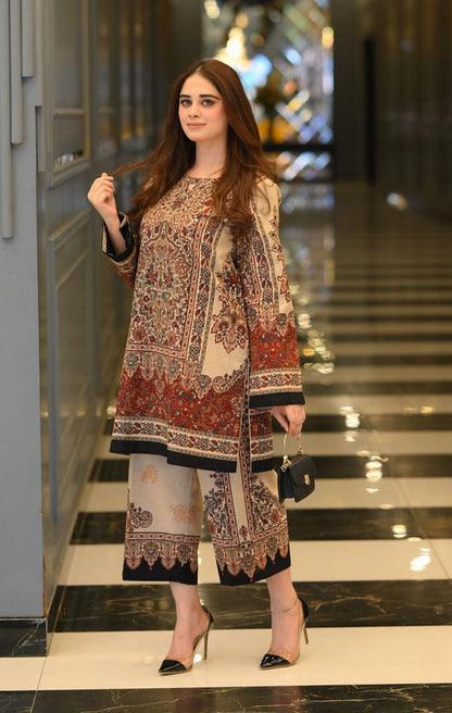MEERAL CO-ORD SET 2PC DIGITAL PRINT